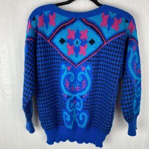 Vanderbilt Vintage 90's Sweater Blue Long‎ sleeve